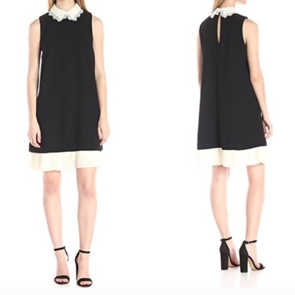 💖Nanette Nanette Lepore Lace Collar Shift Dress